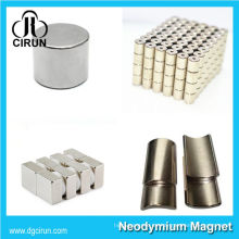 China Hersteller Super Strong High Grade seltene Erde gesinterte Permanent CD Magnet / NdFeB Magnet / Neodym-Magnet